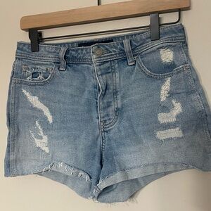 Hollister size 5 w27 Jean Denim Distressed Women's Shorts